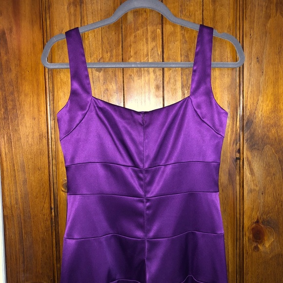 Purple Cocktail Dress - Picture 5 of 5